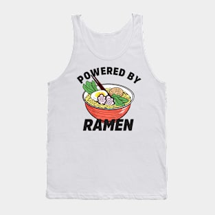 powered by ramen Tank Top